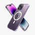 ACS04825 - iPhone 14 Pro Max Case Ultra Hybrid (MagFit) in white showing the back
